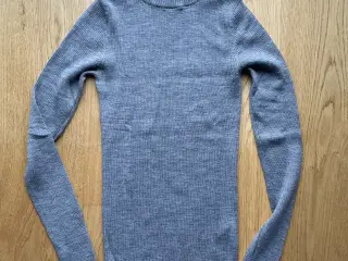 Muji uldbluse grå