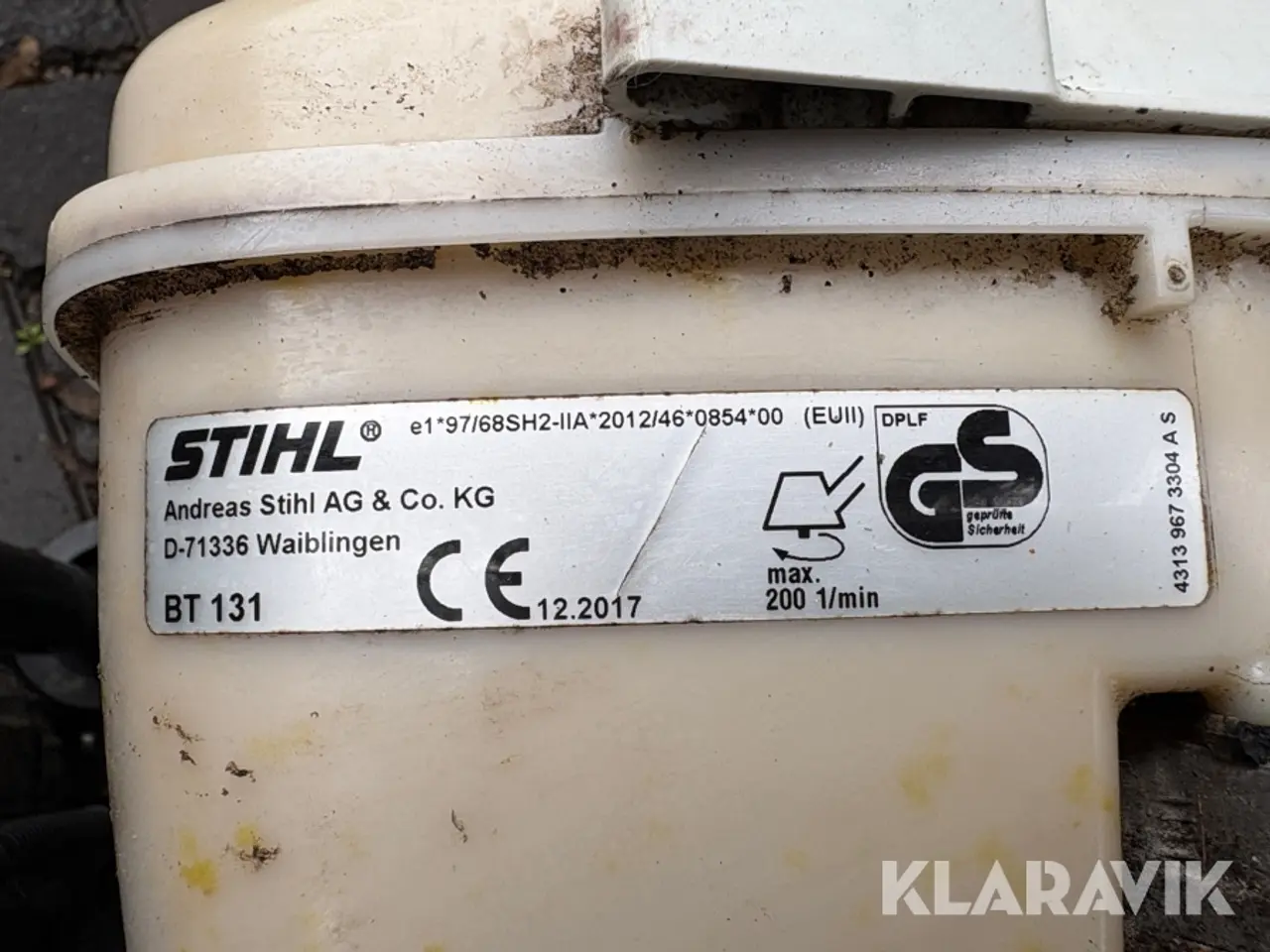 Billede 12 - Jordbor / pælebor Stihl BT 131 med Ø20 bor