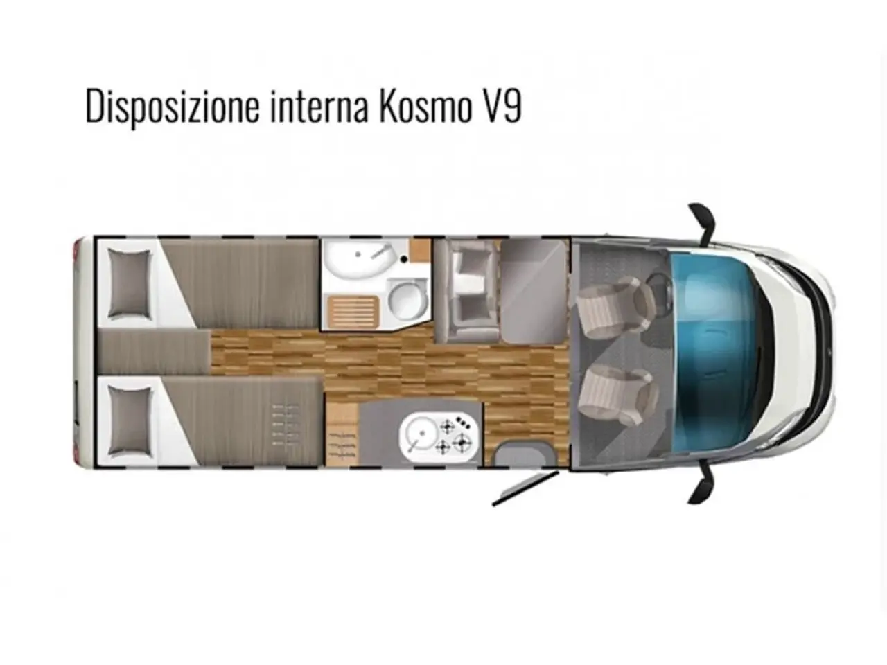 Billede 16 - 2022 - Laika Kosmo Compact 9 Slank og smidig model, perfekt til snoede kystveje. Automatgear.
