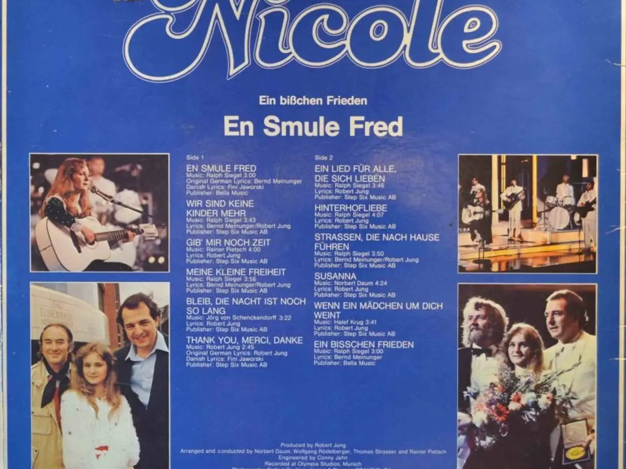 Billede 2 - Nicole: En smule Fred, MGP vinder på LP