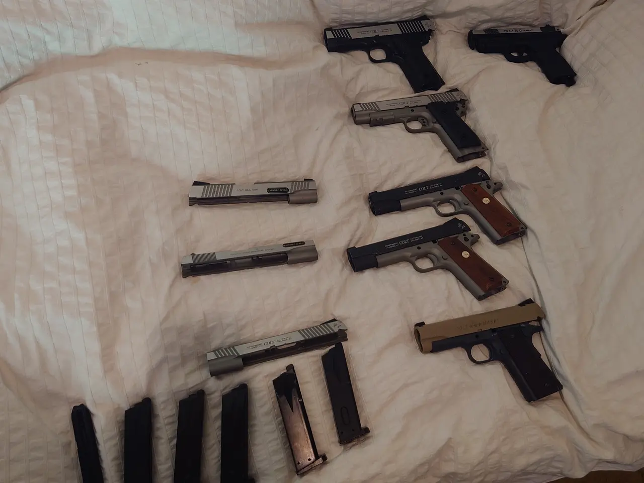 Billede 2 - 6 airsoft pistoler