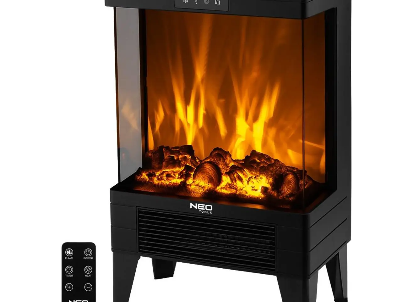 Billede 1 - Elektrisk pejs NEO TOOLS 2000 W