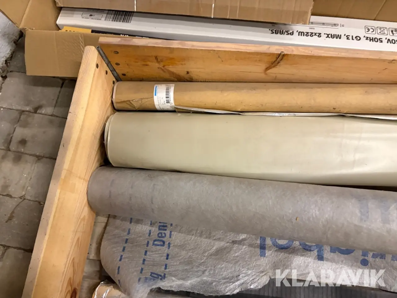 Billede 6 - Diverse ruller med net/plast/folie - cirka 6 ruller