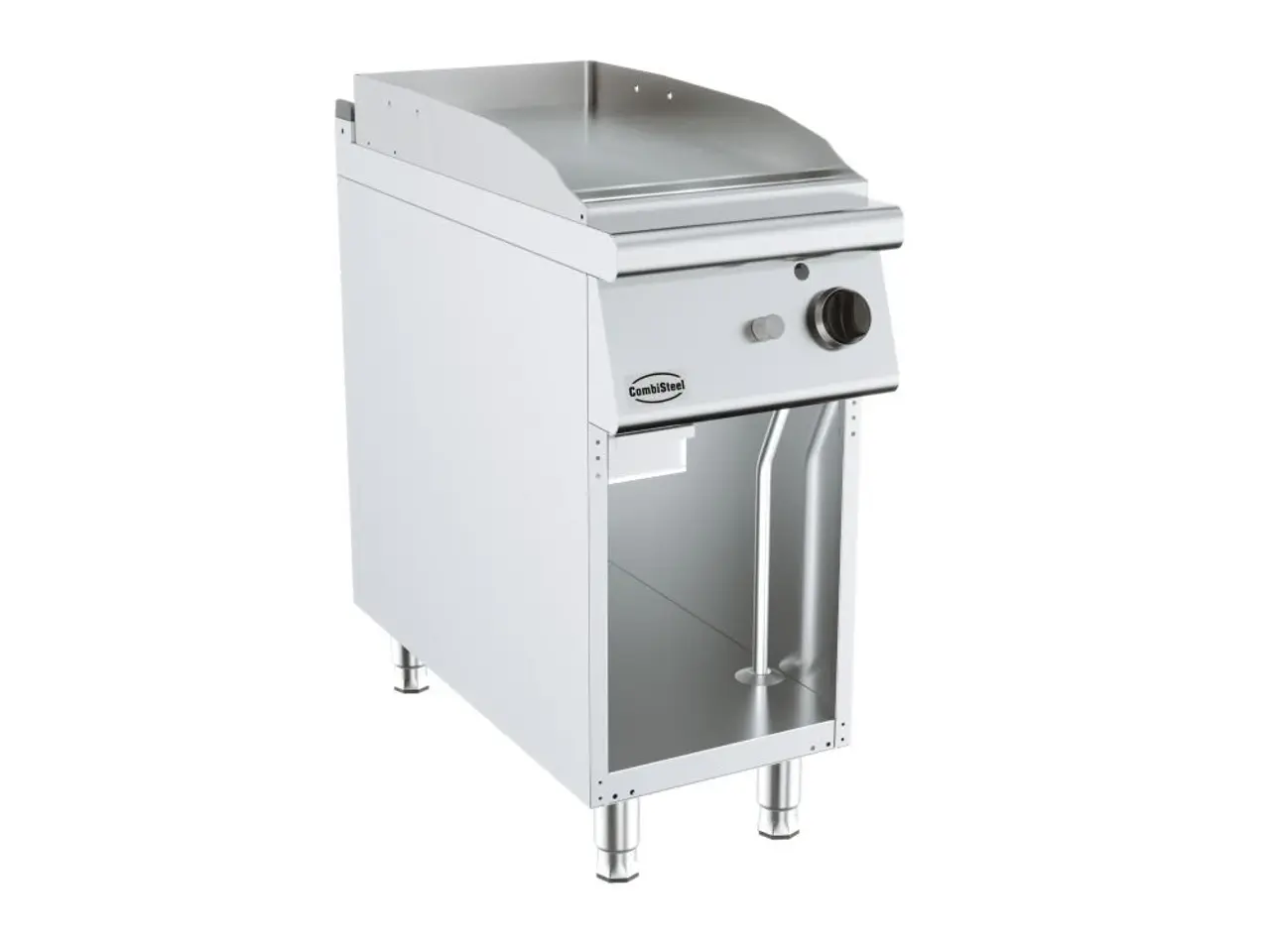 Billede 1 - Krom Gas Stegeplade BASE 900 – Glat – 9 kW