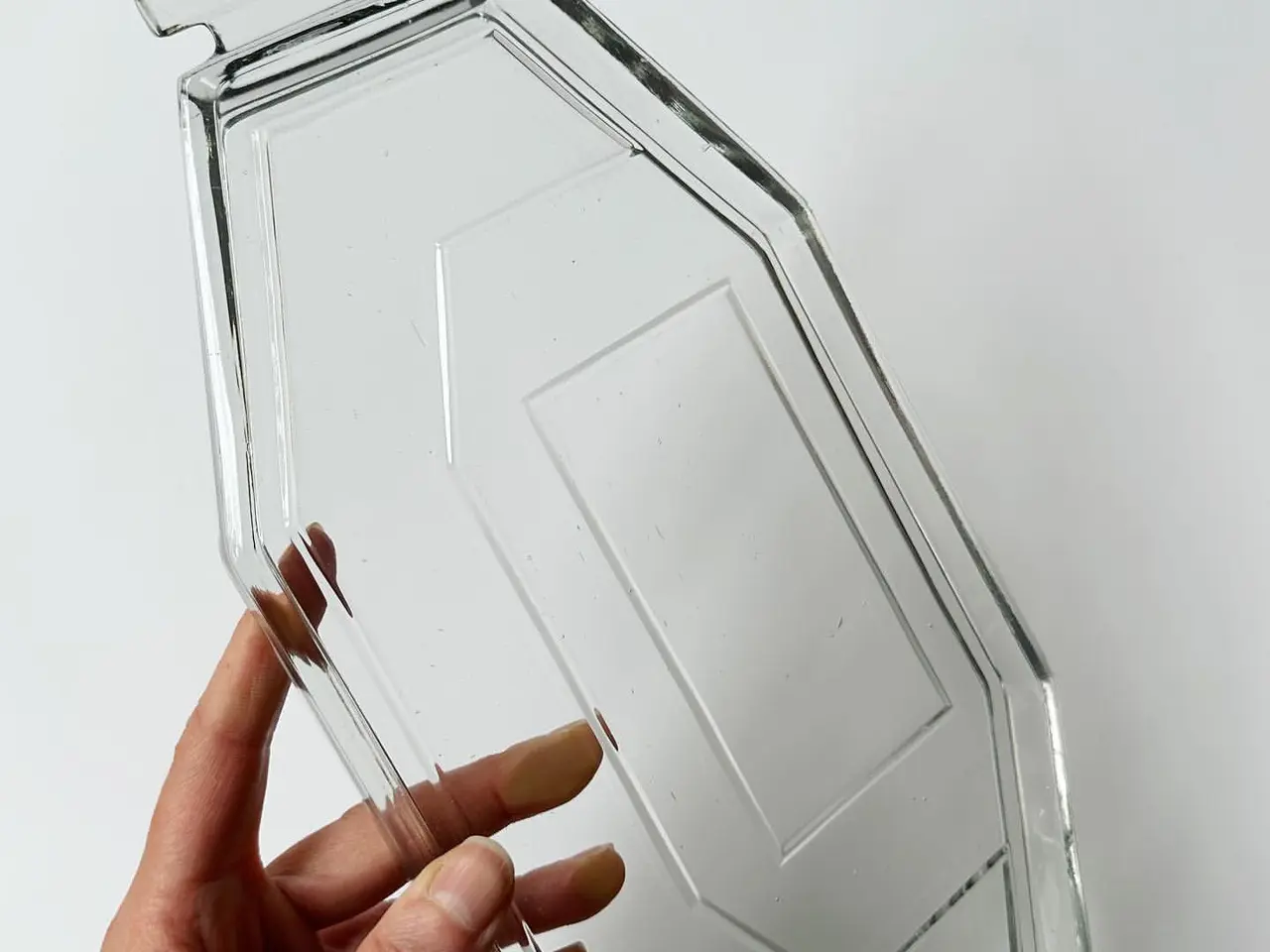 Billede 5 - Rouladefad, klart kantet glas, NB