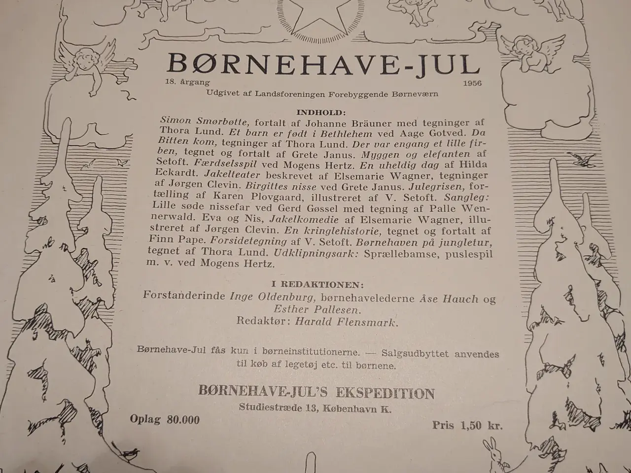 Billede 3 - Børnehave jul 1956. Velgørenhedshæfte på 17 s.