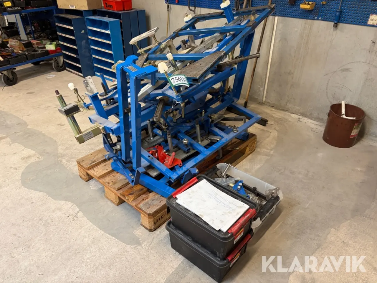 Billede 1 - Motor og gearkasse holder Kent-Moore