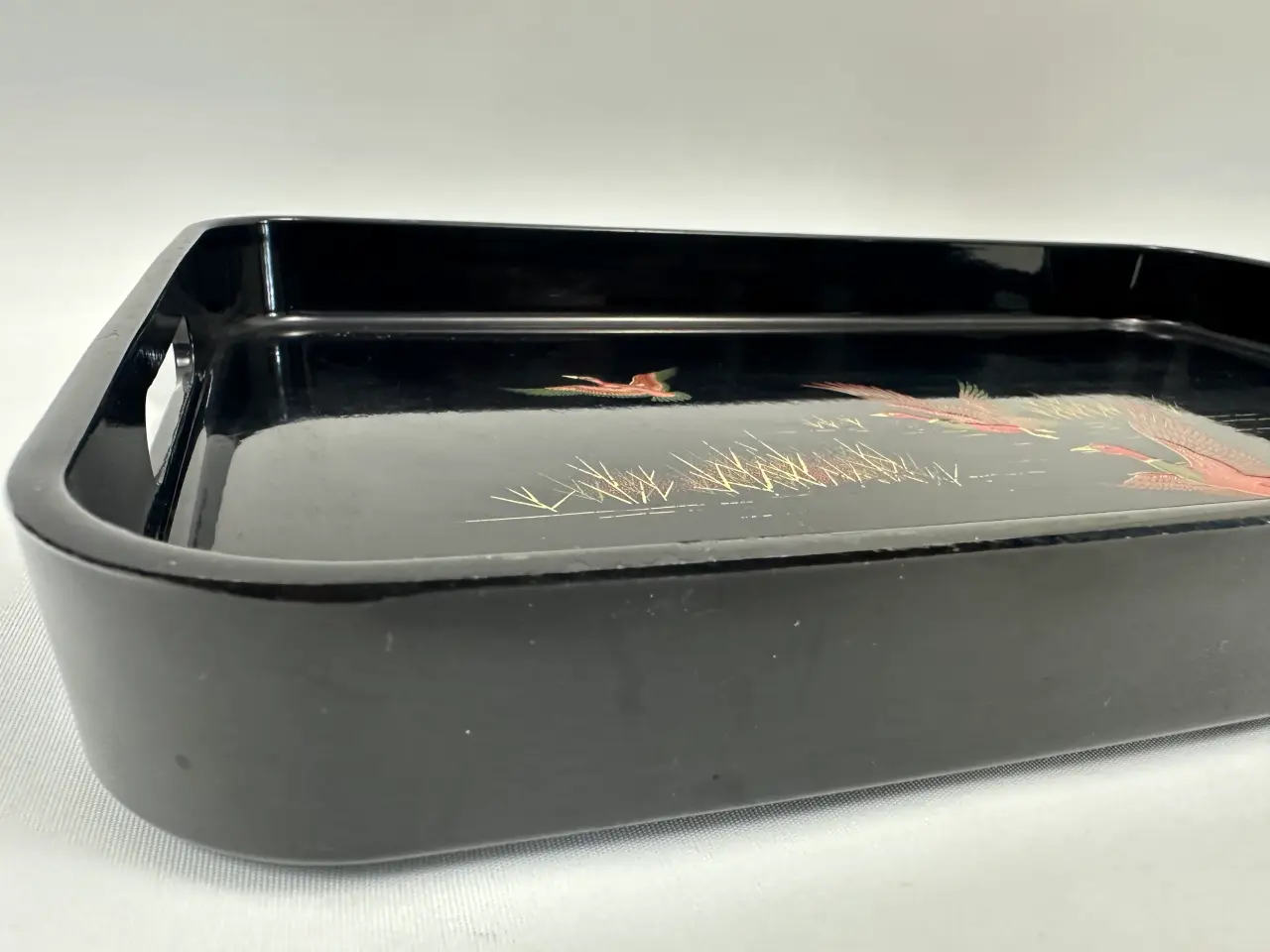Billede 3 - Retro bakke med fugle motiv