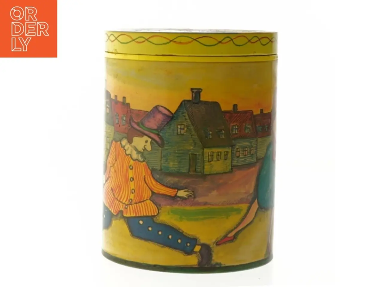 Billede 1 - Kunstdåse (str. Ø. 11,5 cm. længde, 15 cm) fra Irma