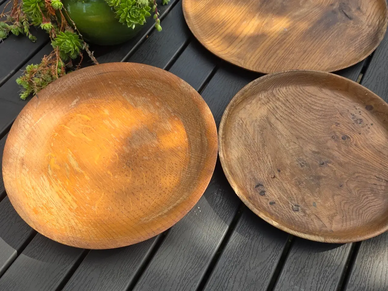 Billede 1 - 3 Teak fade . Vintage.