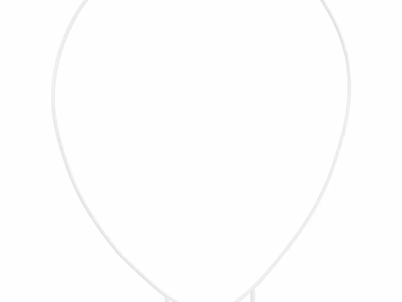Billede 5 - Bryllupsbue hjerteformet - hvid, 195 x 35 x 211 cm