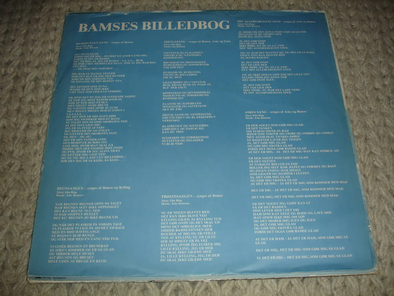 Billede 4 - (Sender gerne) Bamse & Kylling – Bamses Billedbog