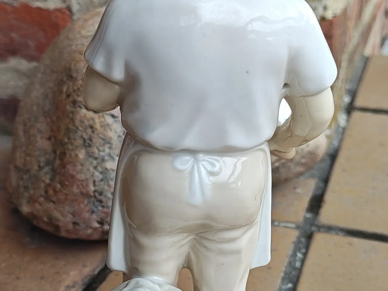 Billede 3 - Bager Figur med kagerulle og mel