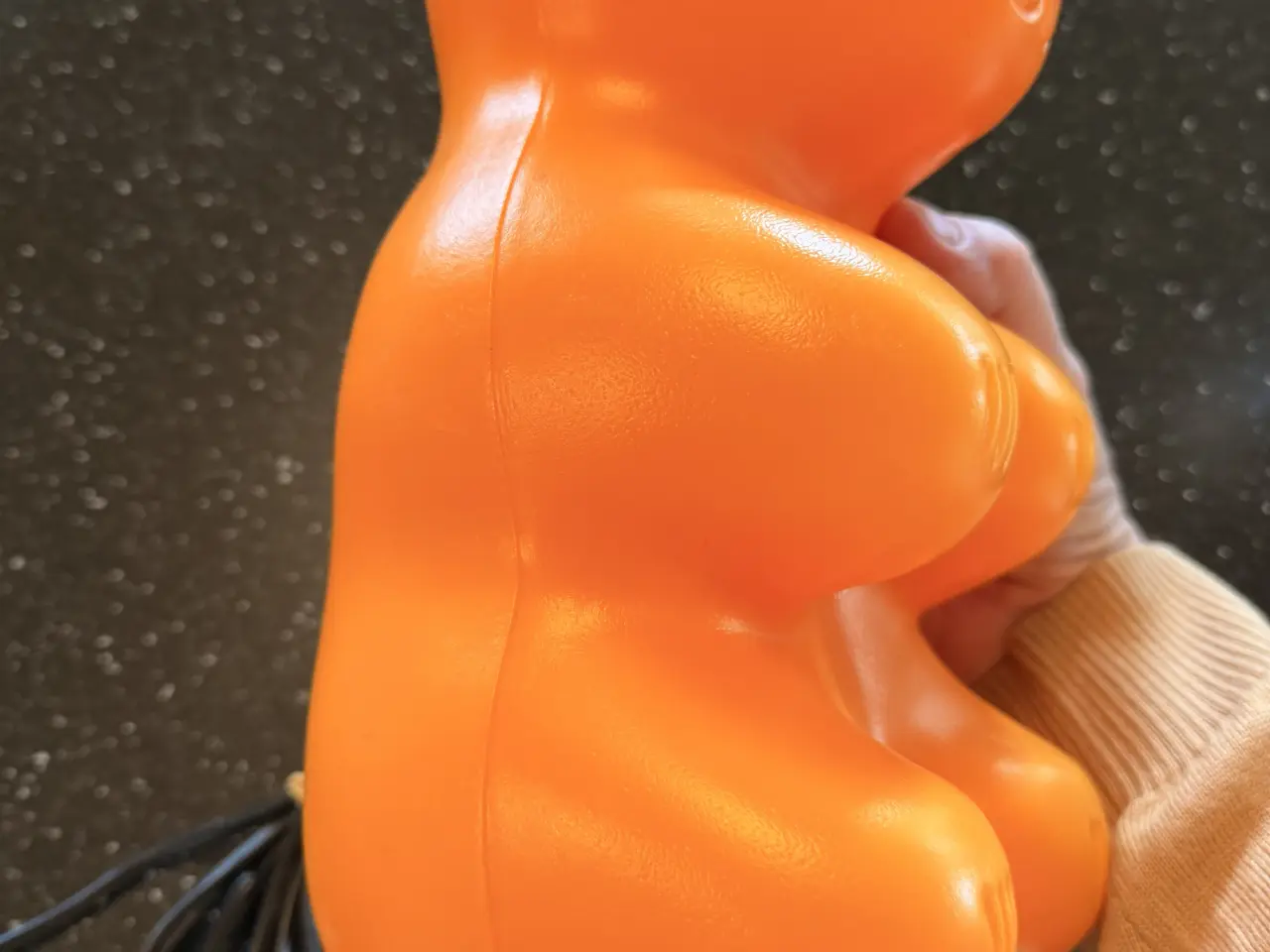 Billede 3 - Orange Bamselampe 