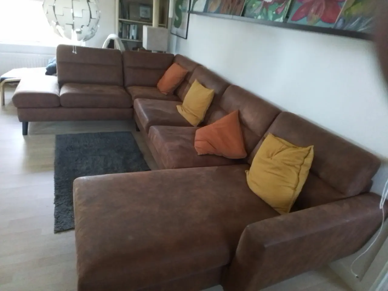 Billede 4 - Charmerende stor sofa i rigtig god stand