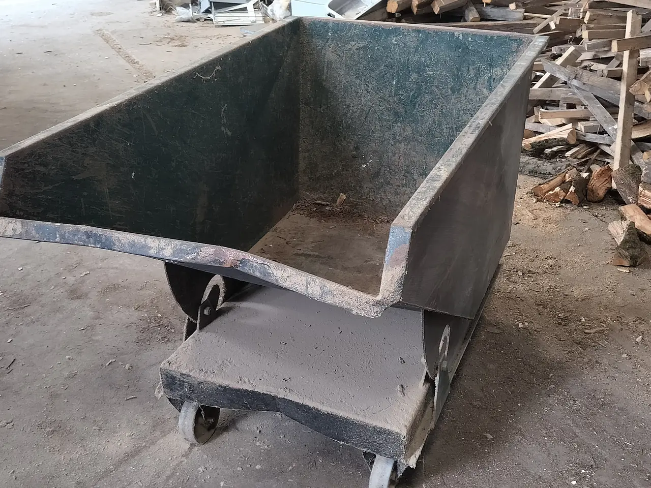 Billede 3 - Tipcontainer på hjul 550 liter