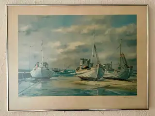 Litografi Af John Kristensen
