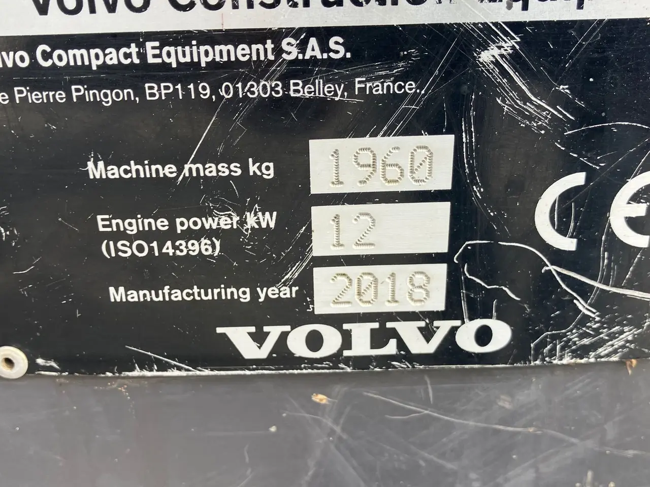 Billede 8 - Volvo EC20D Volvo EC20D med godt udstyr