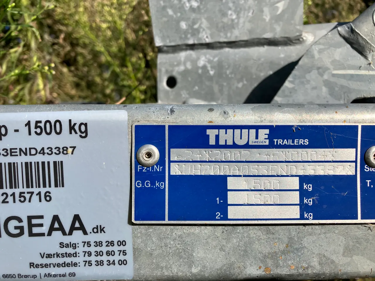 Billede 6 - Brenderup bådtrailer 1500 kg.