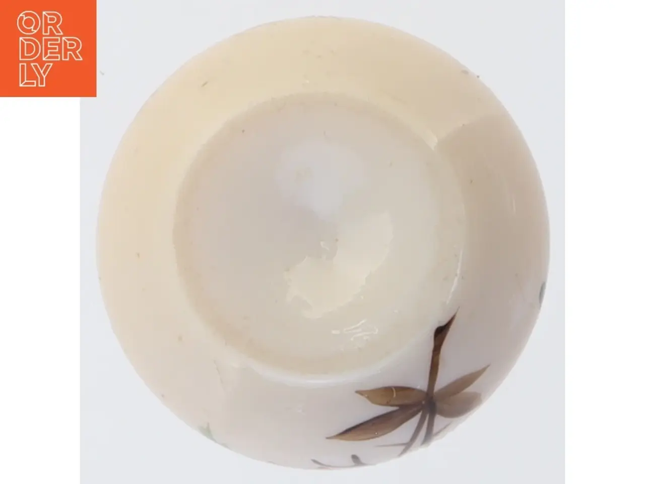 Billede 4 - Håndmalet Mundblæst Glas Vase (str. 7 x 5 cm)