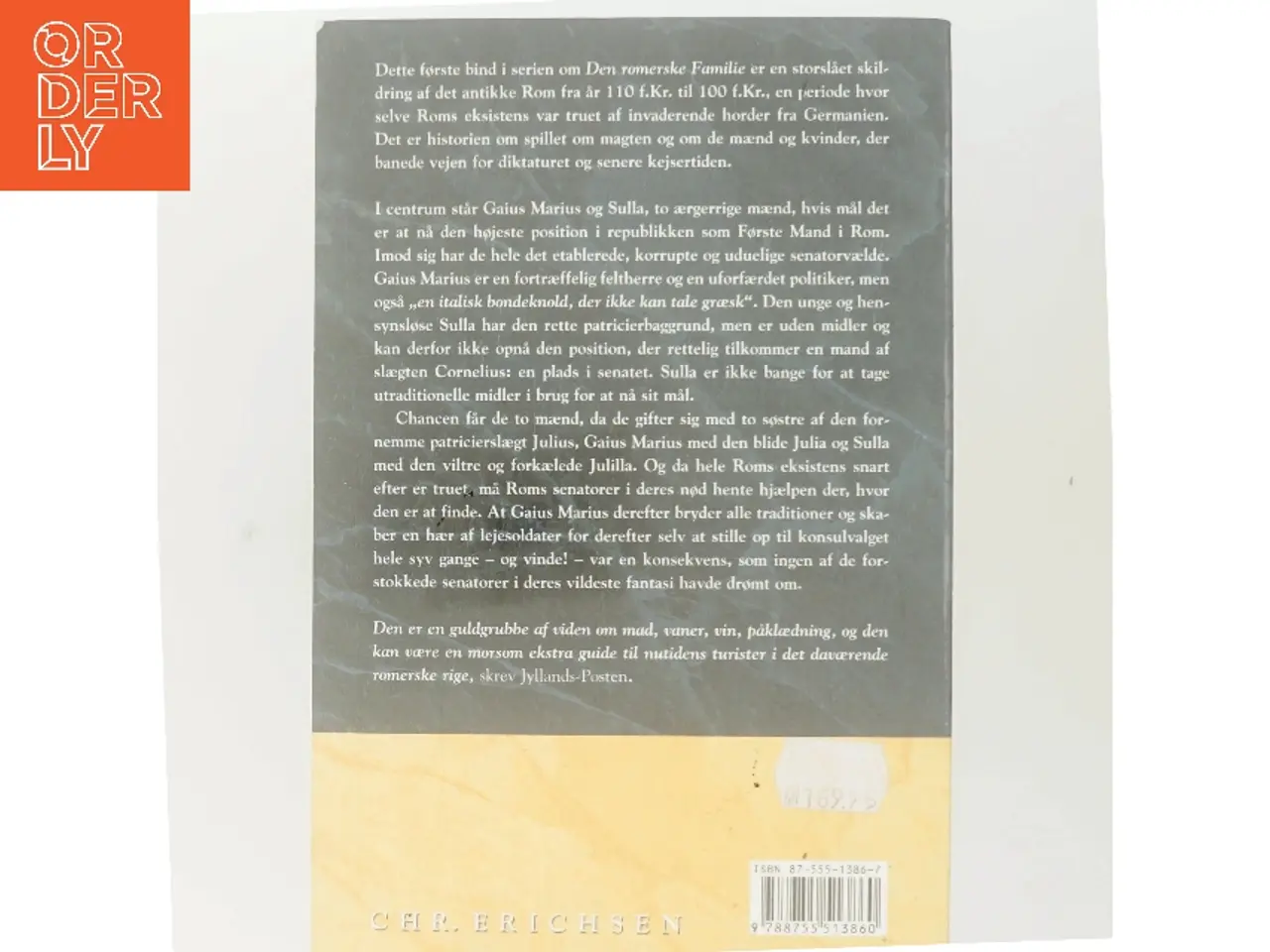 Billede 3 - Den romerske familie. Bind 1, Ærens vej af Colleen McCullough (Bog)