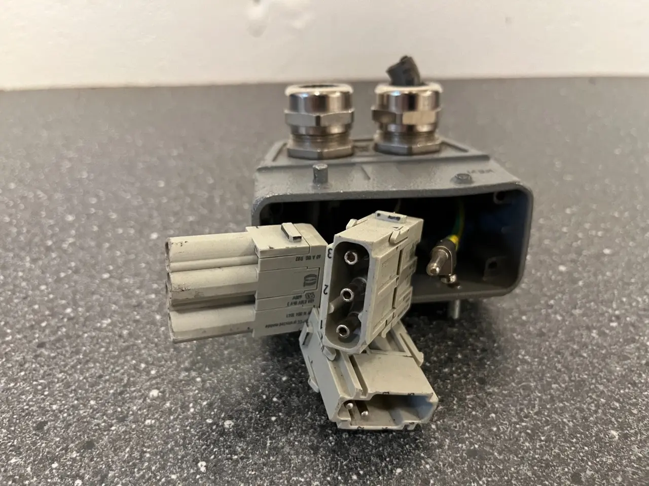 Billede 7 - Harting Han stik med blandet Power & Data Modules