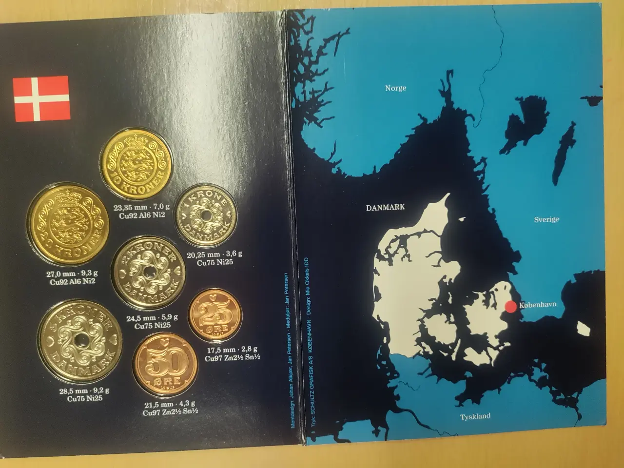 Billede 4 - Dansk møntsæt 1999 fra Den kgl. Mønt