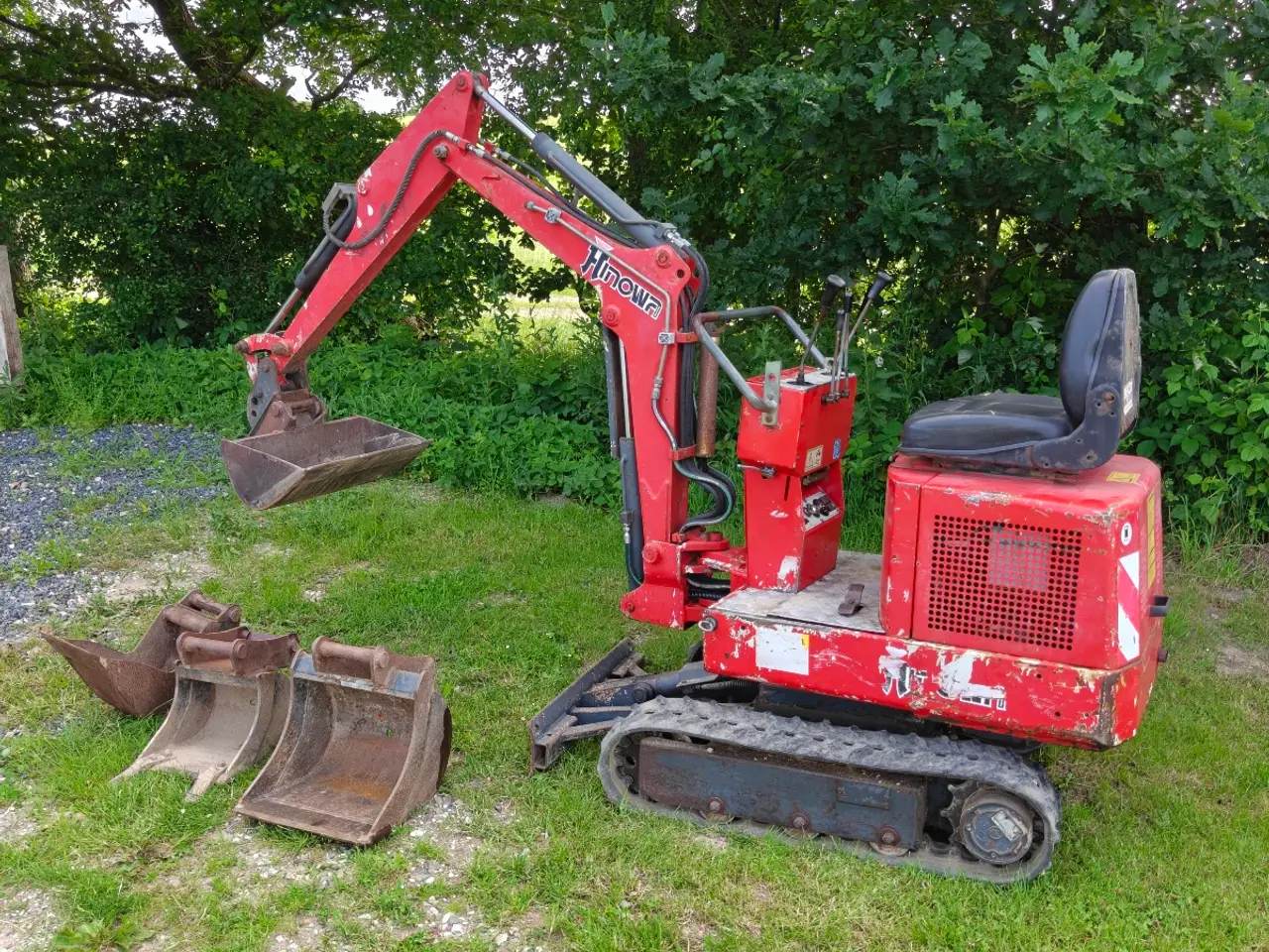 Billede 2 - HINOWA 1000kg minigraver