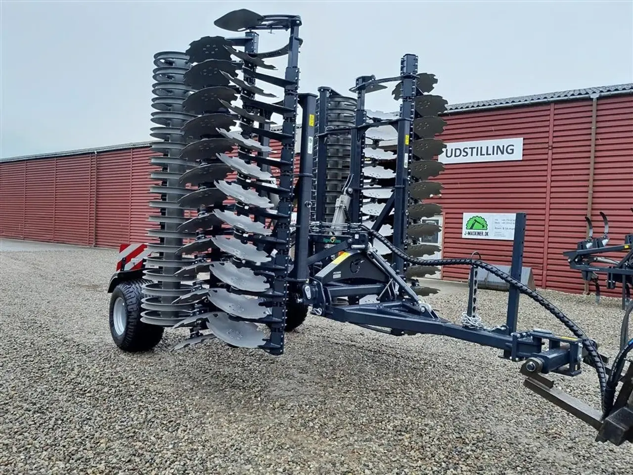 Billede 1 - AGRO - TOM 6 Meter discharve Agro-Tom 6 m. bugseret disc harve