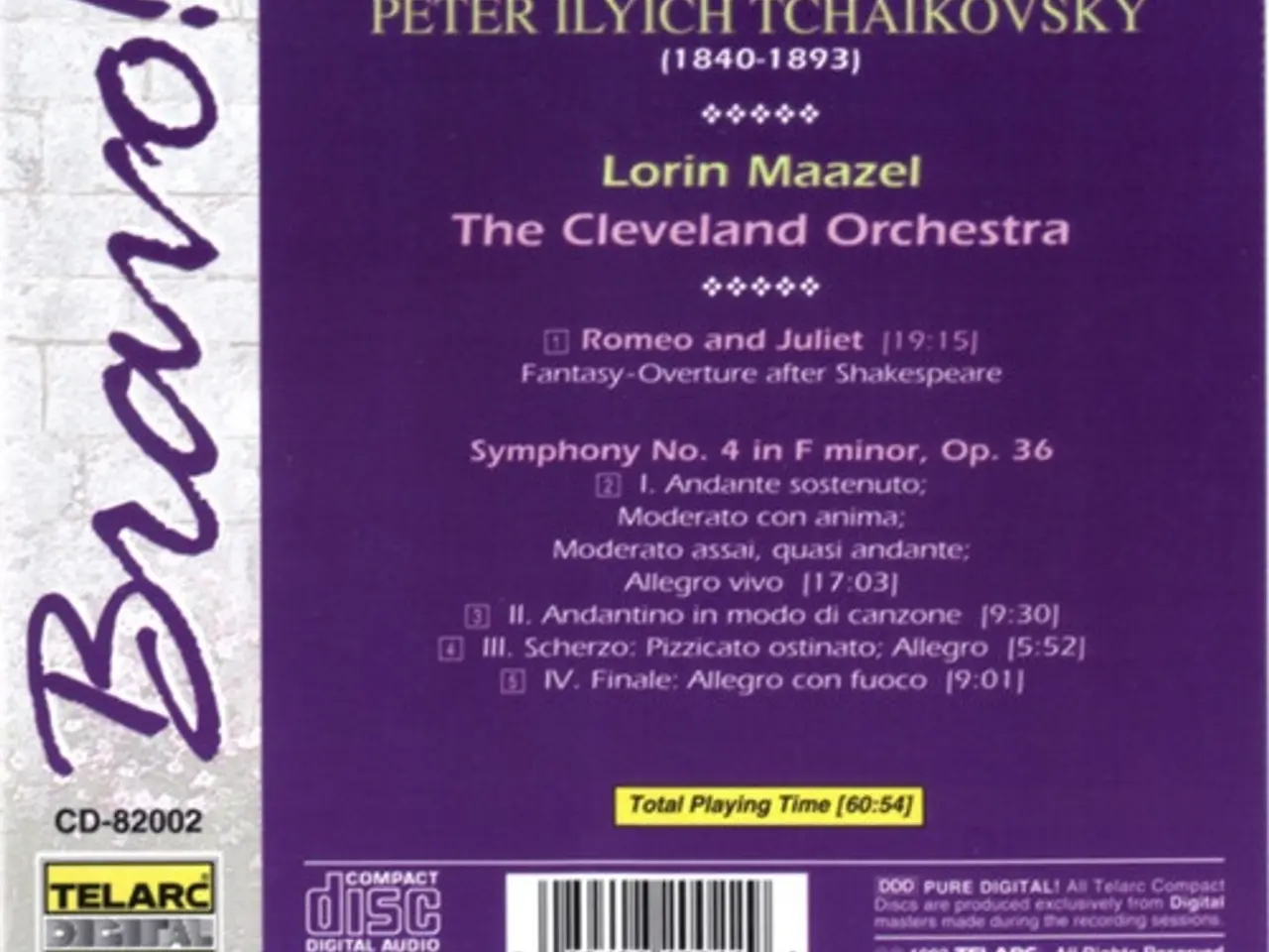 Billede 3 - Tchaikovsky* - Lorin… – Romeo And Juliet •… – CD
