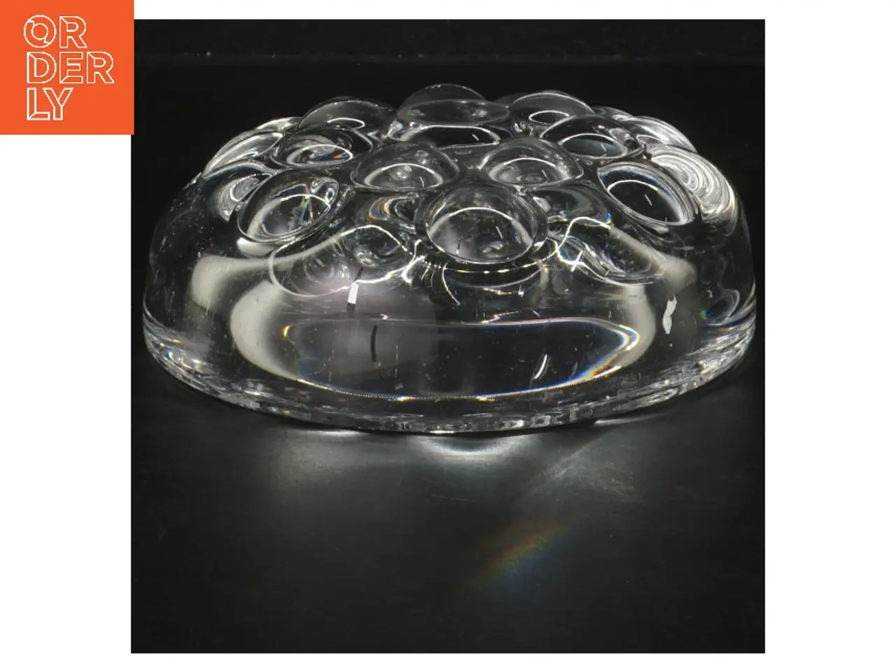 Billede 2 - Rund glasskål (str. Ø 16 cm)