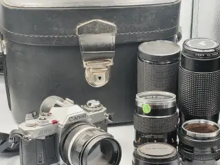 ⭐️· Analogkamera: 📸 Canon AV-1 Analogt Kamera Kit