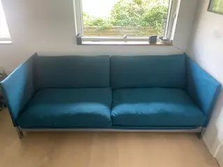 Ny ompolstret sofa