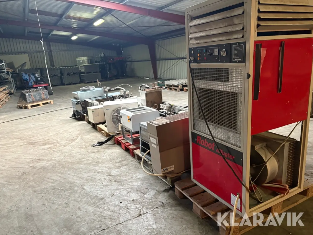Billede 2 - Køle-kondensator og ventilations udstyr fra pels produktion