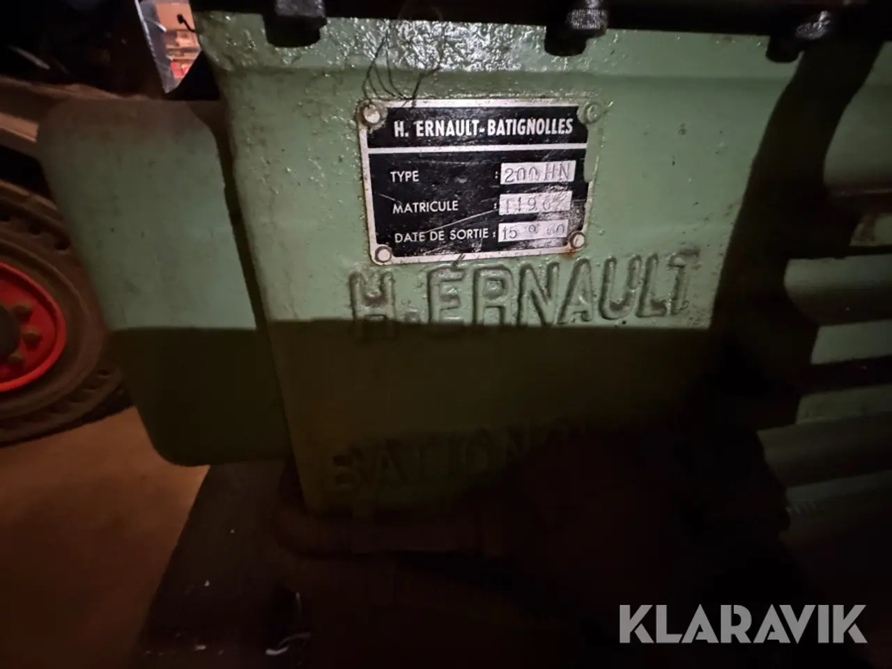 Billede 5 - Drejebænk H. Ernault-Batignolles 200 HN