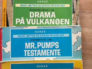Hergé Mads’, Mettes og Sjokos oplevelser