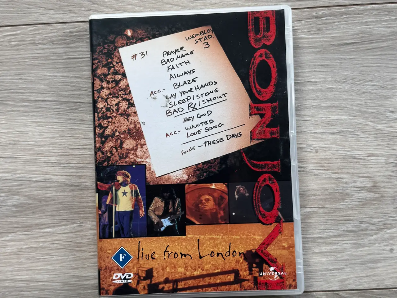 Billede 1 - Bon JOVI koncert-DVD Live from London