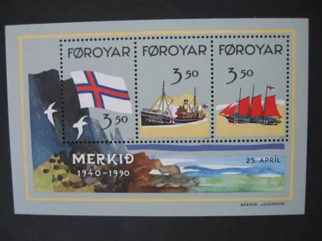 Billede 4 - 6 Miniark fra Færøerne