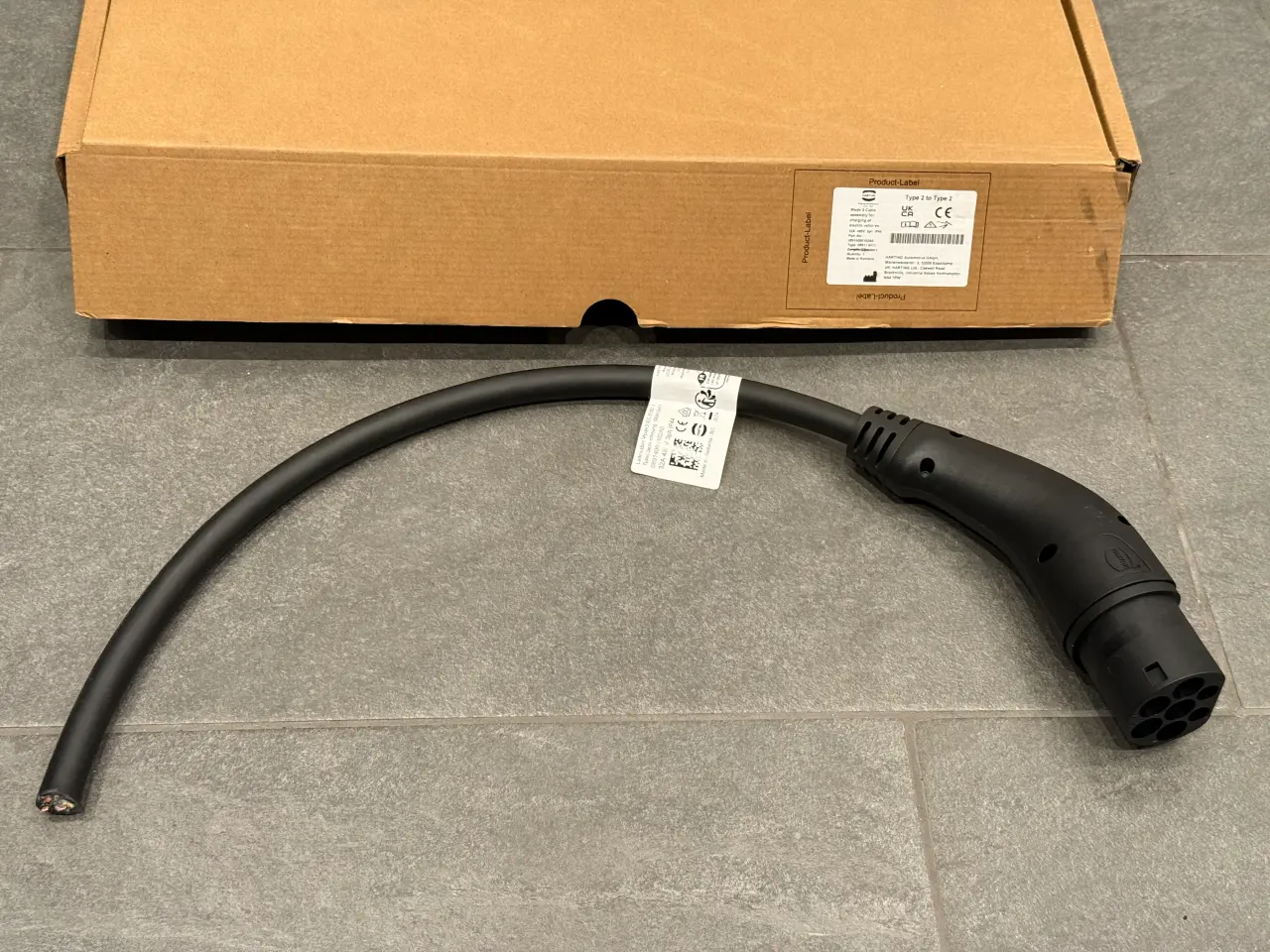 Billede 4 - Ladekabel 22 KW, 32A, 5m