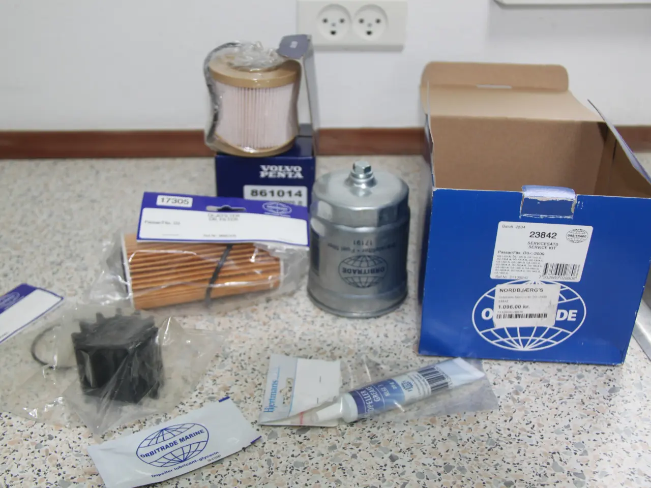 Billede 1 - Volvo Penta D3 service kit