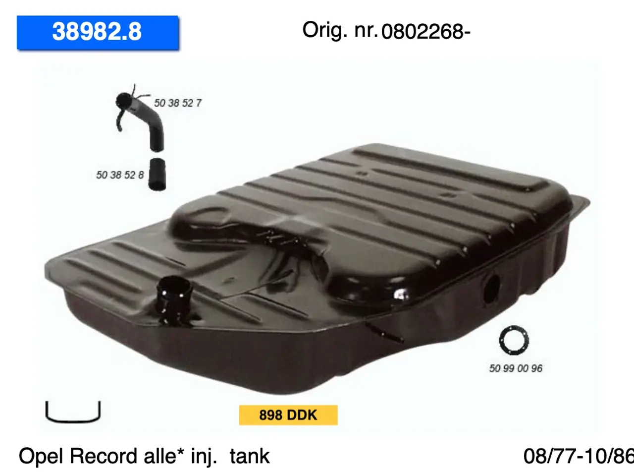 Billede 5 - Opel Record tanke