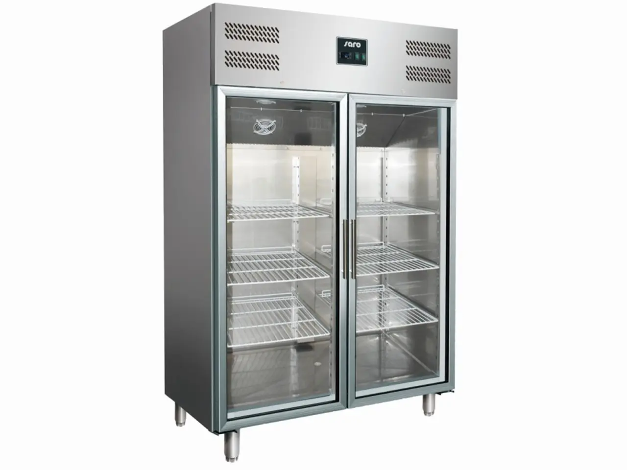 Billede 1 - 2/1 GN Displaykøleskab med 2 døre – 1173 liter