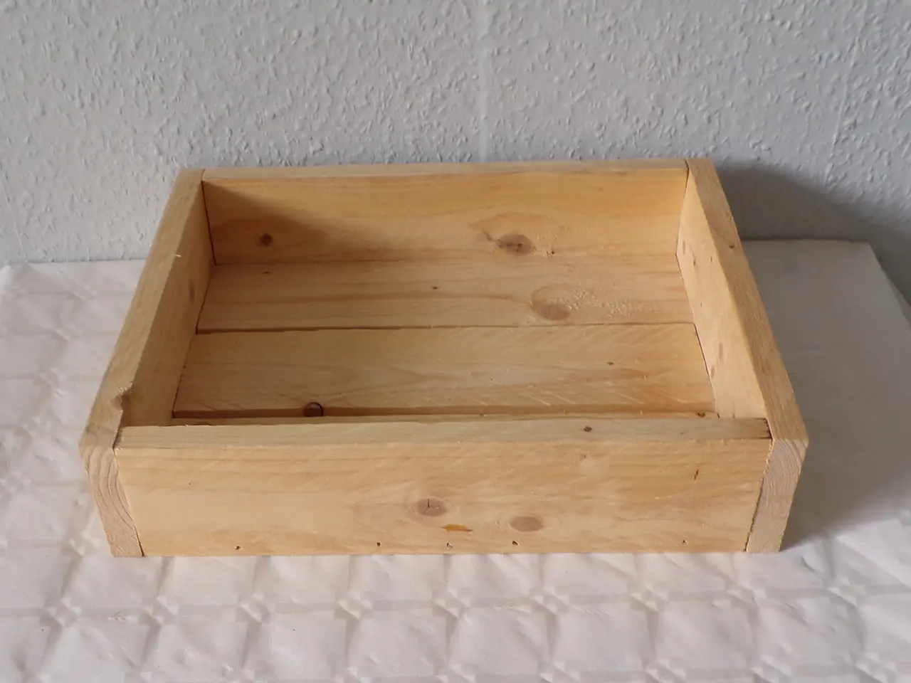 Billede 6 - Bakke i genbrugstræ 33,4 x 27 cm
