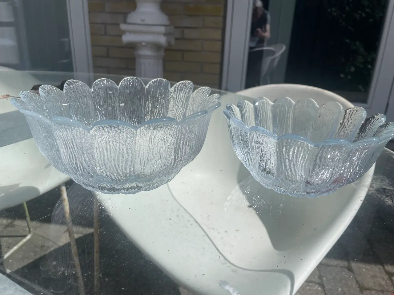 Billede 1 - Holmegaard glasskåle
