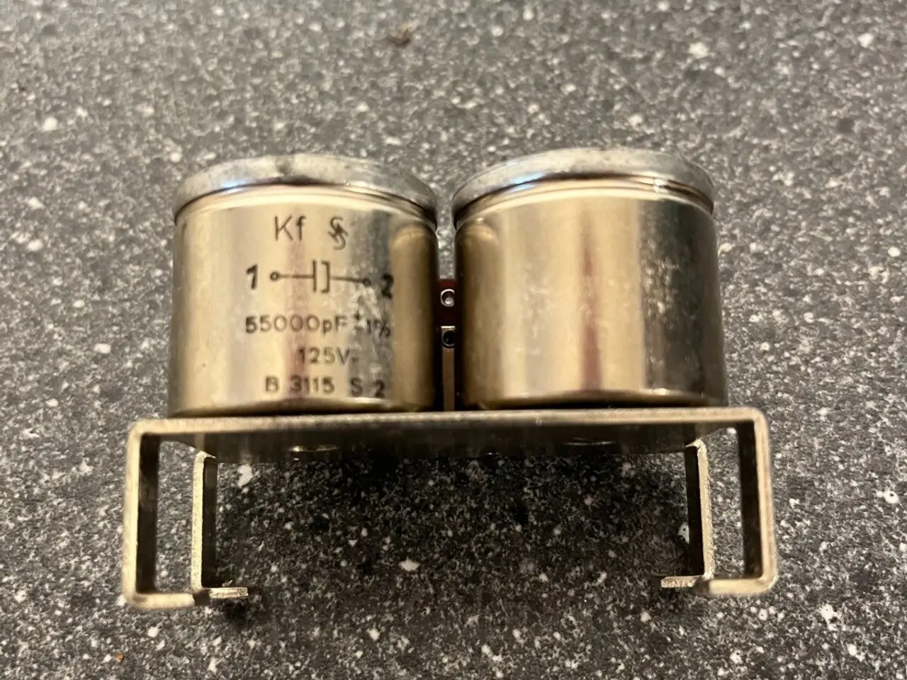 Billede 3 - Vintage Bipolar Capacitor parti - Various Values -