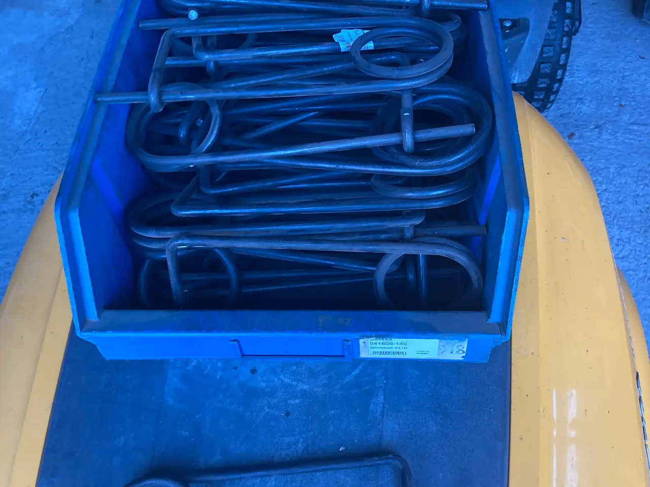 Billede 1 - 47 stk. Sikkerhedssplitter 140x8
