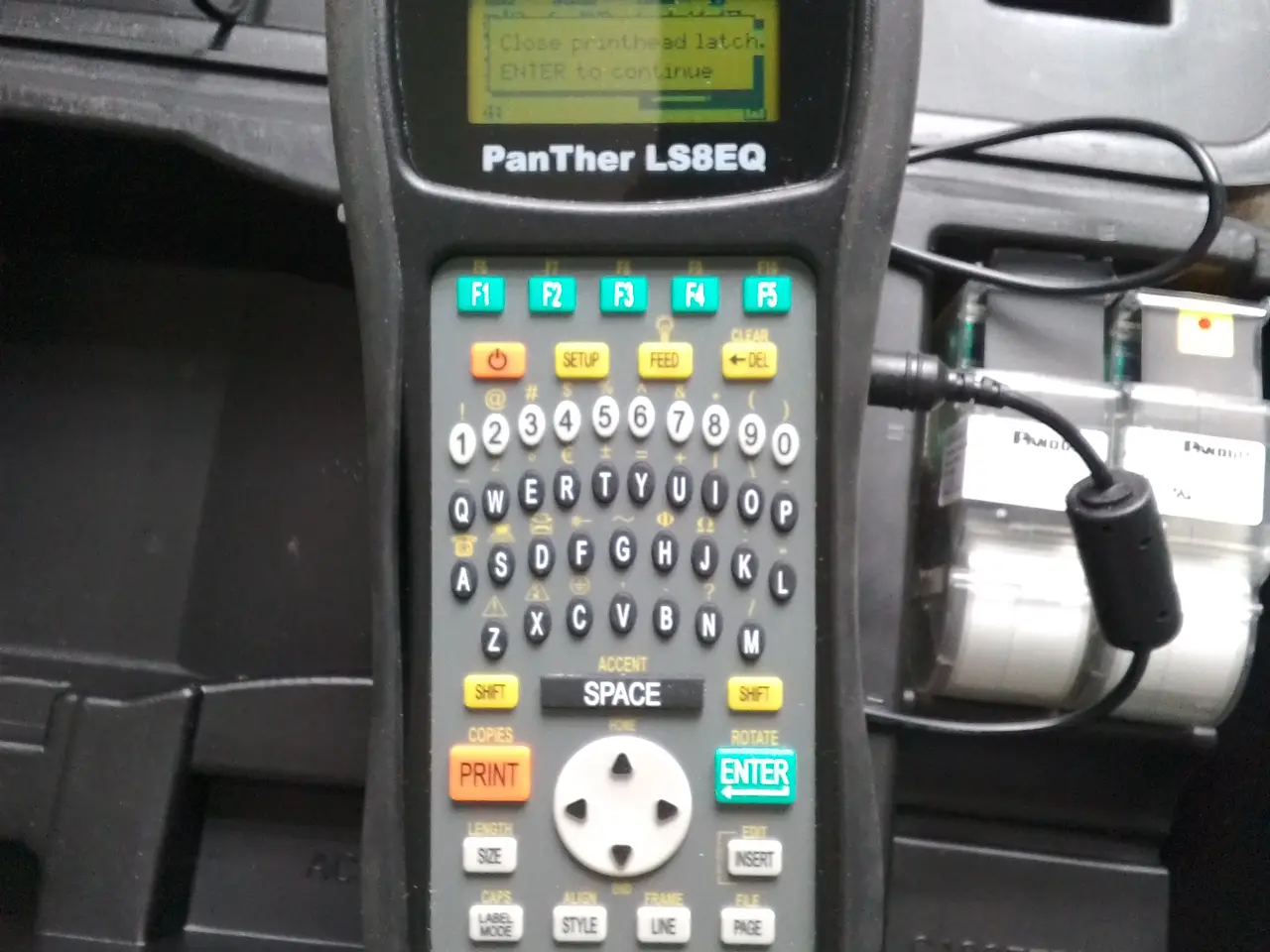 Billede 3 - Label printer LS8EQ inkl. kuffert + værktøj 