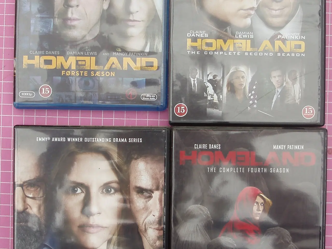 Billede 1 - Homeland Sæson 1+2+3+4