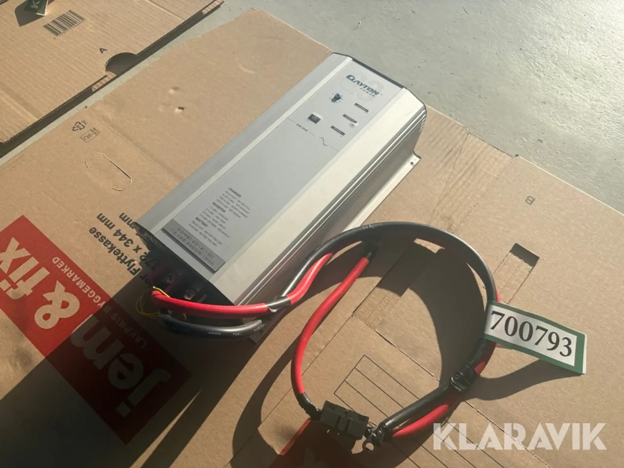 Billede 2 - Inverter Clayton G3 COMBI 2012-100
