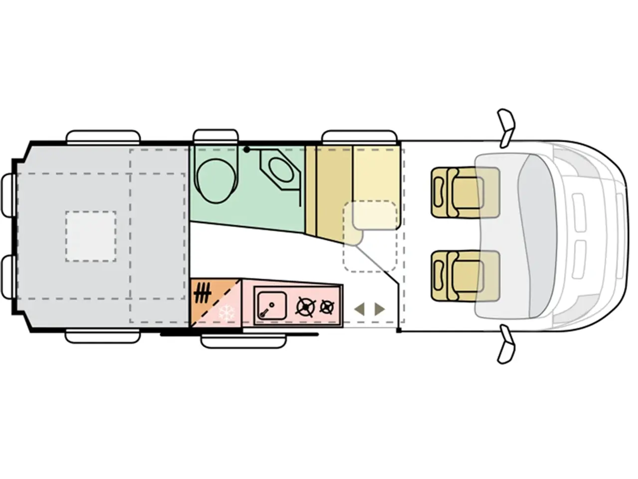 Billede 26 - 2026 - Adria Twin Sports 640 SGX NU PÅ LAGER!!! Kan indreg. fra 3500 kg. - 4400 kg.